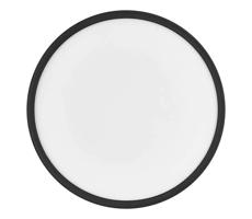 LED Stropné svietidlo FLORI LED/22W/230V 4000K čierna pr. 42 cm