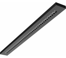 LED stropné/závesné svietidlo PLANK LED/20/30/40W/230V 2700/4000/6000K čierna