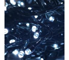 LED Vonkajšia vianočná reťaz 100xLED/8 funkcií 13m IP44 denní biela