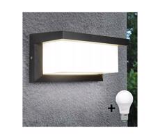 LED Vonkajšie nástenné svietidlo NEELY 1xE27/10W/230V 4000K IP54 čierna