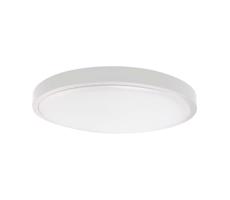 LED Vonkajšie stropné svietidlo so senzorom LED/18W/230V 3000K IP44 biela
