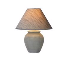 Lucide Lucide 47507/81/36 - Stolná lampa RAMZI 1xE27/60W/230V šedá