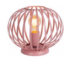 Lucide Lucide 78593/25/66 - Stolná lampa MERLINA 1xE27/40W/230V pr. 25,5 cm ružová