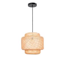 Luster na lanku BERTA 1xE27/20W/230V pr. 50 cm bambus