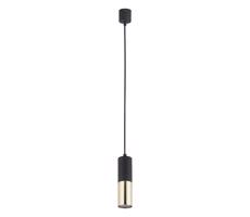 Luster na lanku ELIT 1xGU10/10W/230V čierna