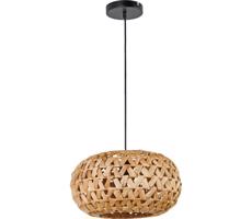 Luster na lanku HOSHI 1xE27/20W/230V pr. 38 cm konope