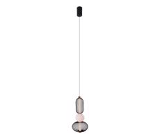MAXLIGHT MAXLIGHT P0591 - LED Luster na lanku BORA LED/10W/230V pr. 22 cm biela/čierna