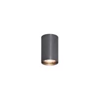 Moderné prisadené bodové svietidlo Gunmetal GU10 50mm - Tuba