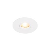 Moderné zapustené bodové biele 12 cm - Buco