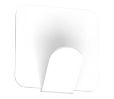 Nástenný vešiak 4x4 cm biela