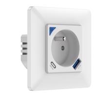 Neo  NEO 07800L - Inteligentná zásuvka 16A/230V + 1xUSB-A+1xUSB C Tuya