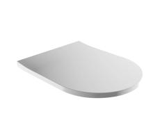 OMNIRES OMNIRES TAMPADEBP - Záchodová doska SoftClose TAMPA duroplast/lesklá biela