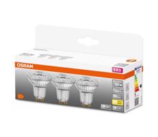 Osram SADA 3x LED Žiarovka PAR16 GU10/4,3W/230V 2700K - Osram