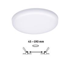 Paulmann Paulmann 92392 - LED/17,5W IP44 Kúpeľňové podhľadové svietidlo VARIFIT 230V