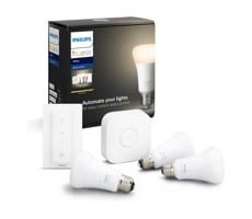 Philips Základná sada Philips Hue STARTER KIT 3xE27/9W 2700K + zariadenie k prepojeniu