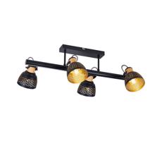 Prezent Prezent  - Prisadený luster MESCALA 4xE14/40W/230V čierna