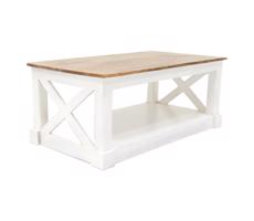 RAAVI Konferenčný stolík RETRO 110x60 cm masív/mangovník