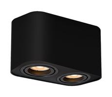 Rabalux Rabalux 2053 - Bodové svietidlo KOBALD 2xGU10/42W/230V čierna