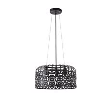 Rabalux Rabalux 2158 - Luster ALESSANDRA 3xE27/60W/230V čierna
