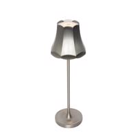 Retro stolná lampa guľatá nabíjateľná IP44 - Granny