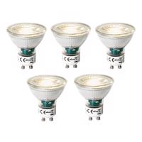 Sada 5 ks GU10 3-staps dimbaar LED lamp 7W 700 lm 3000K