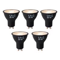 Sada 5 ks GU10 dimabre LED lamp 7W 500 lm 2700K