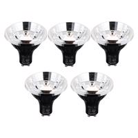 Sada 5 ks Inteligentná stmievateľná LED žiarovka GU10 AR70 6W 500lm 2200-6500K