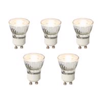 Sada 5 stmievateľných LED žiaroviek GU10 35 mm 4 W 200 lm 2700 K