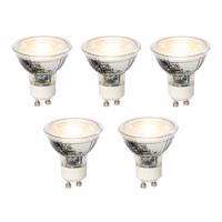 Sada 5 stmievateľných LED žiaroviek GU10 4W 300lm 2700K
