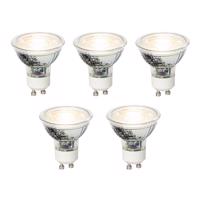 Sada 5 stmievateľných LED žiaroviek GU10 4W 310lm 3000K