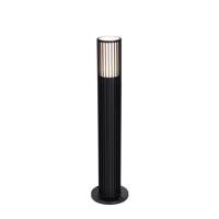 Smart buiten paaltje zwart 50 cm IP44 incl. Wifi G9 - Boris
