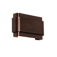 Smart wandlamp donkerbrons 2-lichts incl. 2 Wifi G9 - Coen