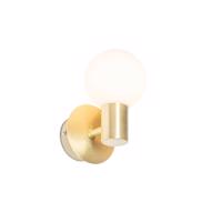 Smart wandlamp goud IP44 incl. Wifi G9 - Cederic Up