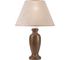 Stolná lampa AMFORA 1xE27/60W/230V tmavohnedá/buk