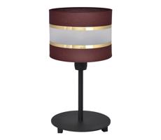 Stolná lampa HELEN 1xE27/15W/230V hnedá/čierna/zlatá