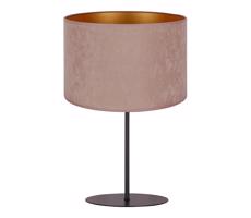 - Stolná lampa ROLLER 1xE14/15W/230V pr. 20 cm béžová/zlatá