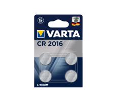 Varta Varta 6016101404 - 4 ks Líthiová batéria gombíková ELECTRONICS CR2016 3V