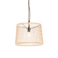 Vidiecka vonkajšia závesná lampa ratanová 40 cm - Calamus