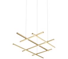 Zam Zam 22243 - LED Stmievateľný luster na lanku LED/80W/230V zlatá
