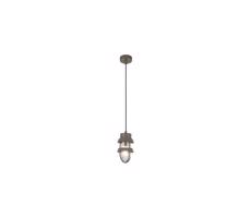 Zam Zam E172 - Vonkajší luster 1xE27/40W/230V IP54 hnedá