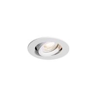 Zástenný bodový reflektor biely výkyvný 6,5 cm vrátane LED IP54 Ultra Slim - Pupil