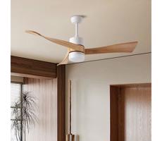 ZE ZE - LED Stropný látor NATURITO LED/18W/230V Wi-Fi Tuya biela/dub + DO